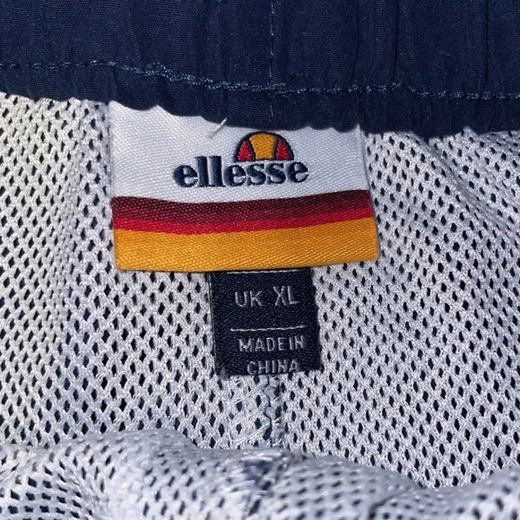 Original Ellesse Sealy Light Blue/Navy/Powder Blue Men's - Picture 4 of 5